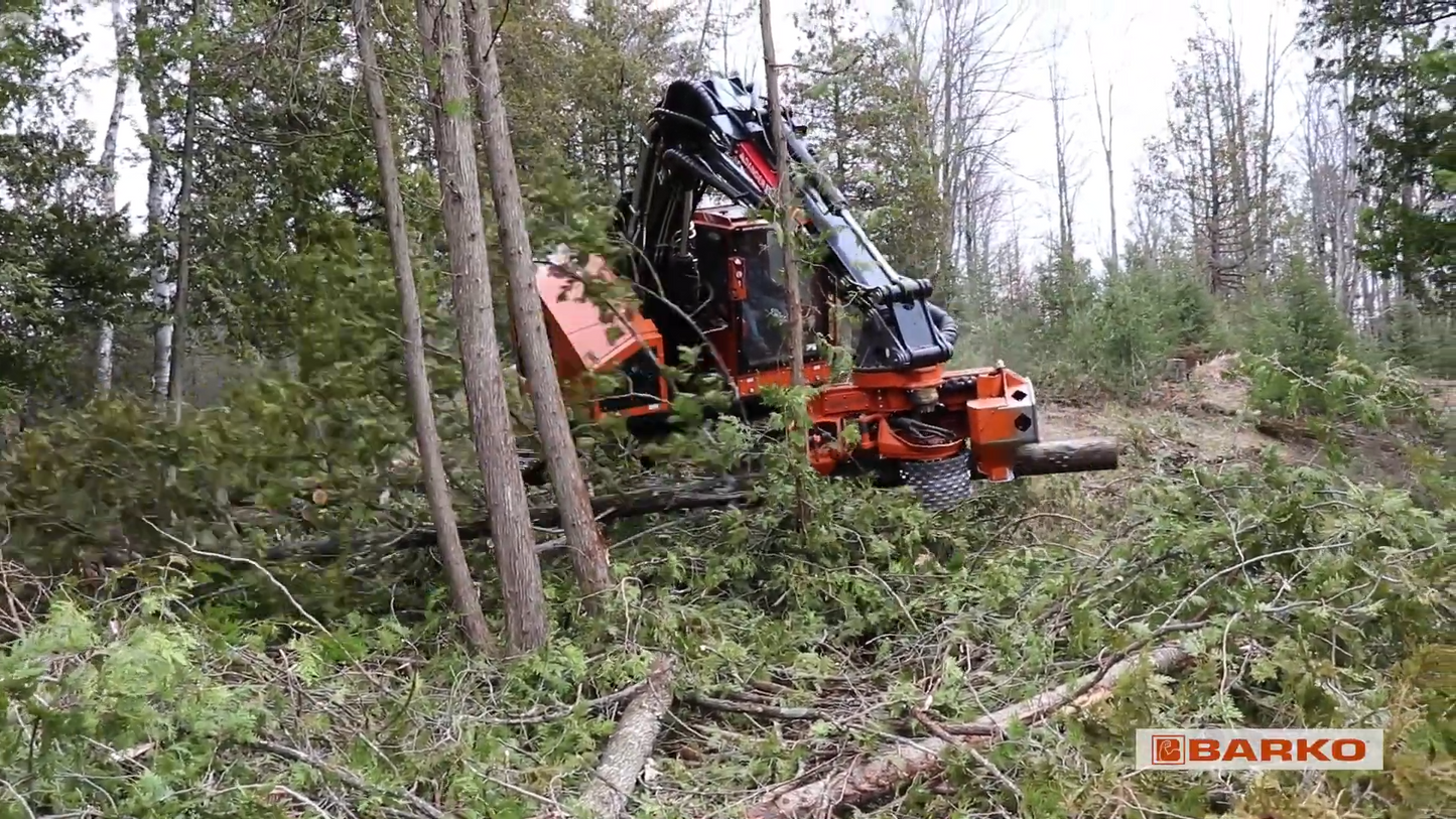 Barko Tracked Harvester | 2025 Model 260B-H | Machine Size 25.75 Tons | Width 11' 1.5" Ft | For Harvesting Applications