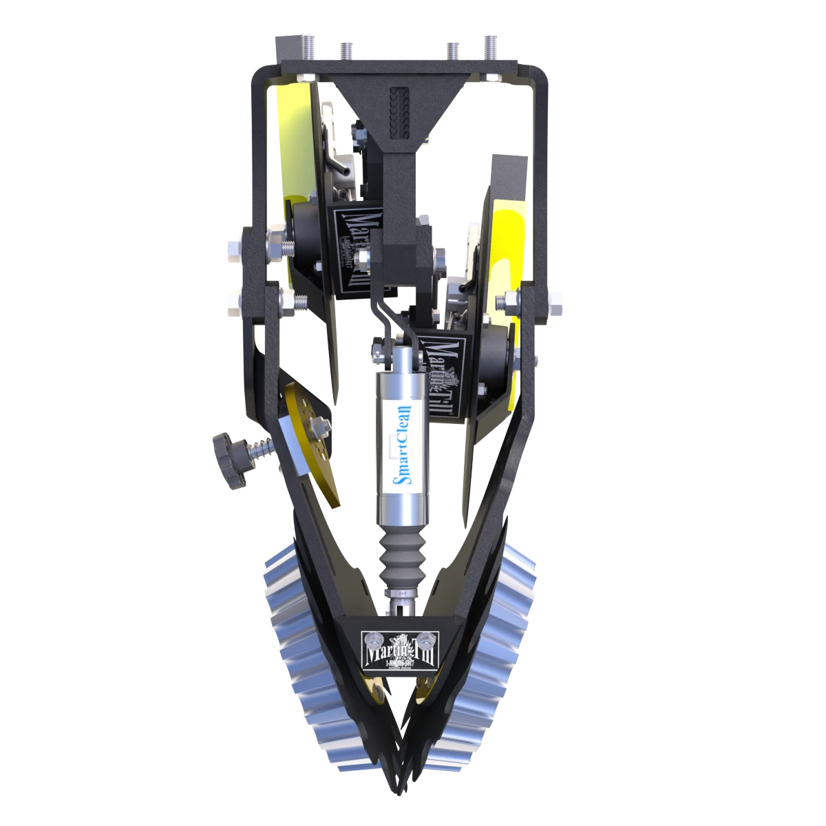 Martin Till Floating Row Cleaner & UMO Combo Package | WA1345 & WA1360 | 45° - 60° Frame | 40 to 120 HP | For John Deere, Kinze & White