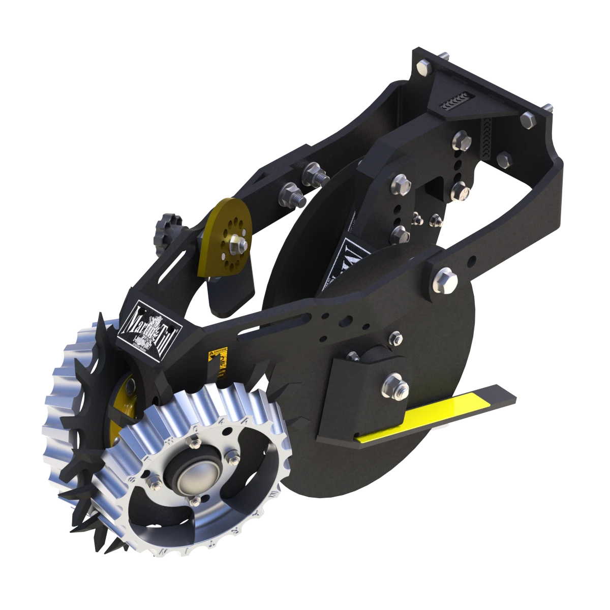 Martin Till Floating Row Cleaner & UMO Combo Package | WA1345 & WA1360 | 45° - 60° Frame | 40 to 120 HP | For John Deere, Kinze & White