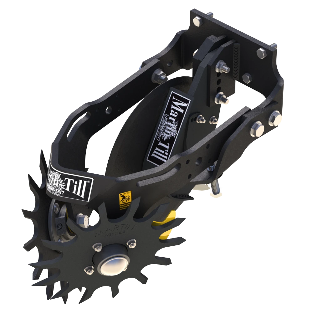 Martin Till Floating Row Cleaner & UMO Combo Package | WA1345 & WA1360 | 45° - 60° Frame | 40 to 120 HP | For John Deere, Kinze & White