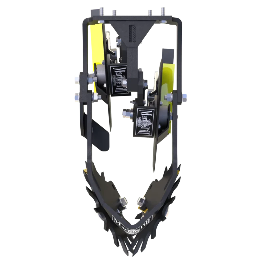 Martin Till Floating Row Cleaner & UMO Combo Package | WA1345 & WA1360 | 45° - 60° Frame | 40 to 120 HP | For John Deere, Kinze & White