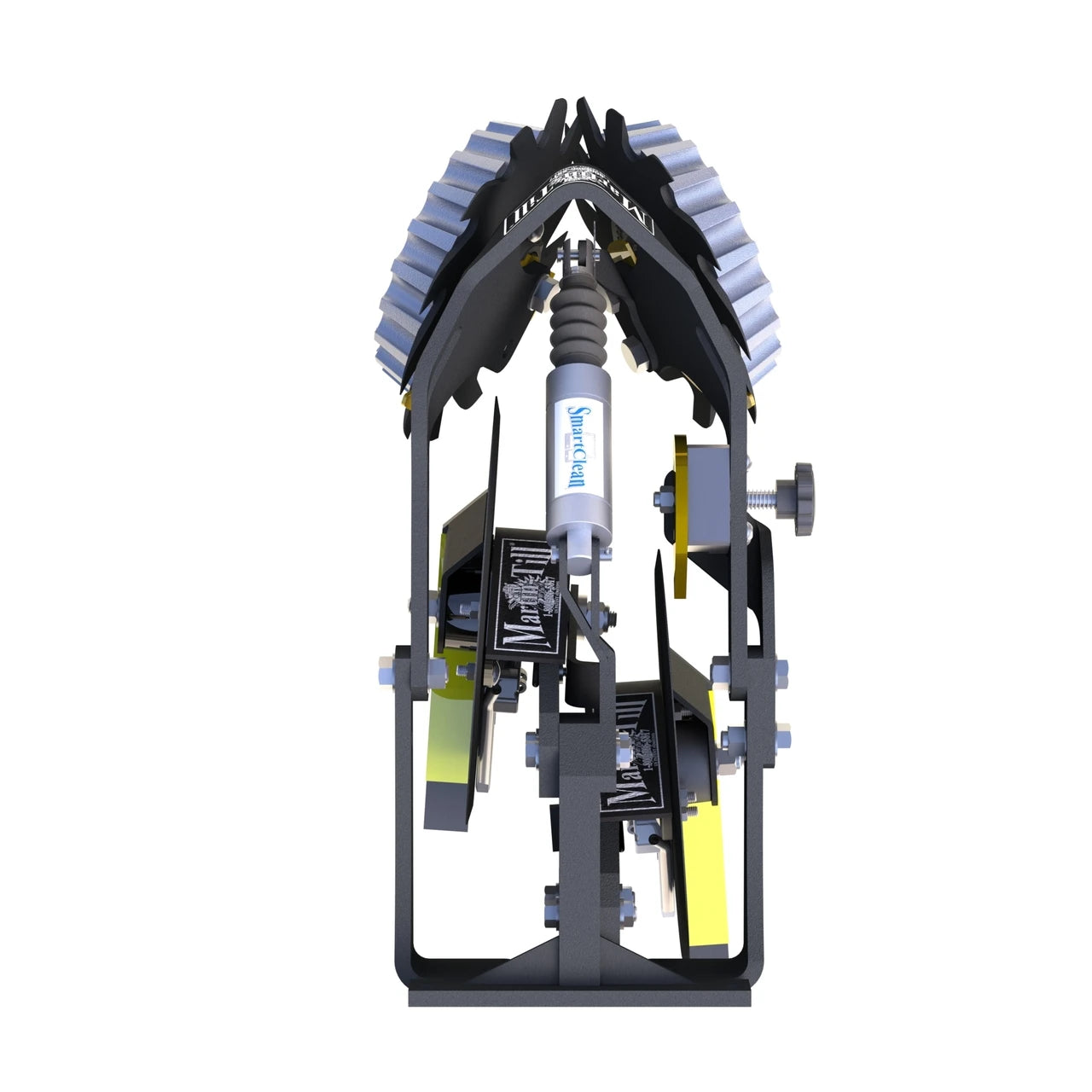 Martin Till Floating Row Cleaner & UMO Combo Package | WA1345 & WA1360 | 45° - 60° Frame | 40 to 120 HP | For John Deere, Kinze & White
