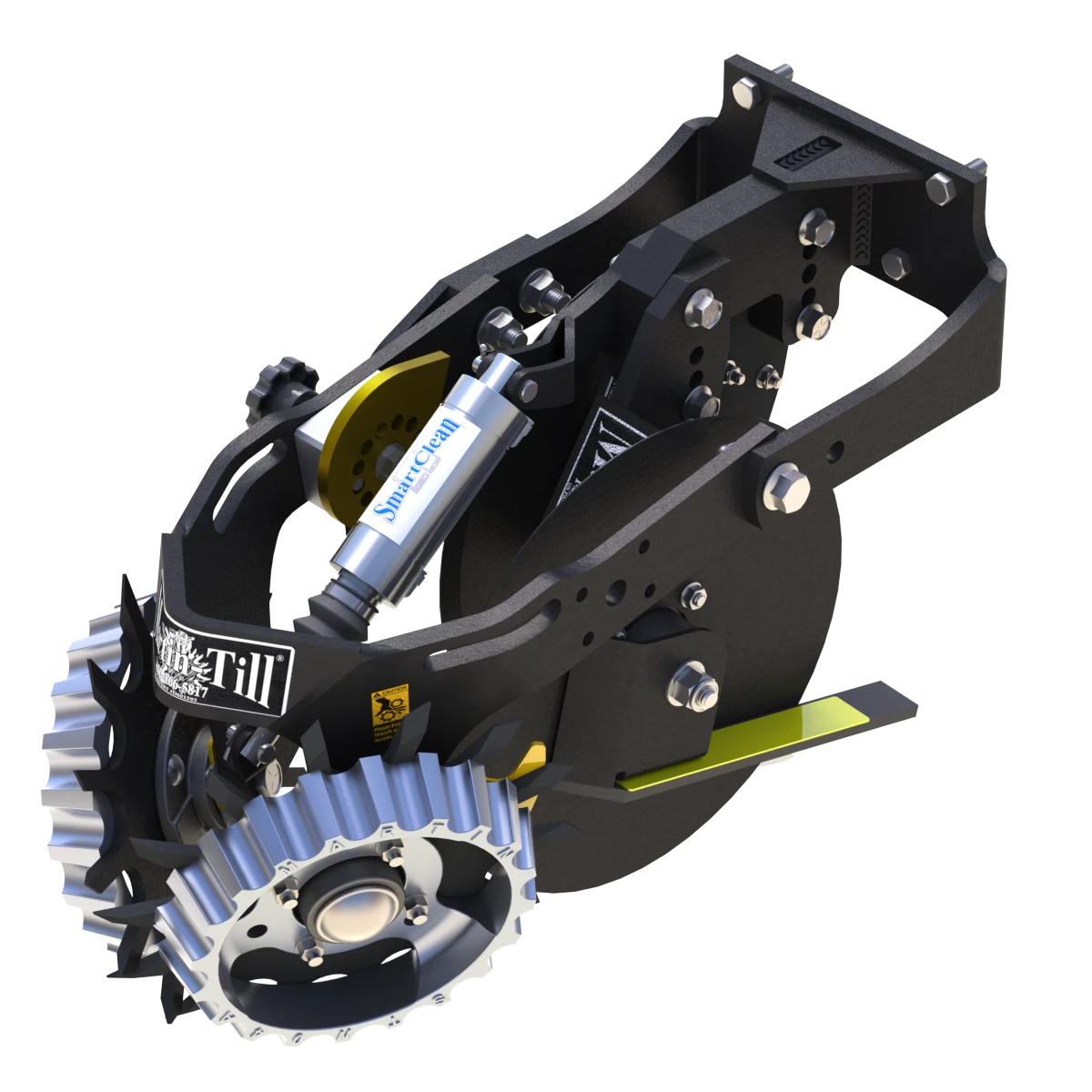 Martin Till Floating Row Cleaner & UMO Combo Package | WA1345 & WA1360 | 45° - 60° Frame | 40 to 120 HP | For John Deere, Kinze & White