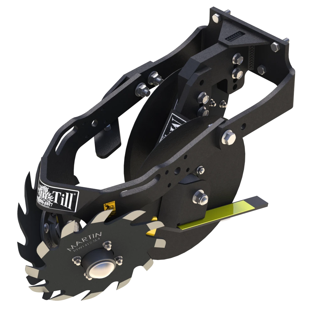 Martin Till Floating Row Cleaner & UMO Combo Package | WA1345 & WA1360 | 45° - 60° Frame | 40 to 120 HP | For John Deere, Kinze & White