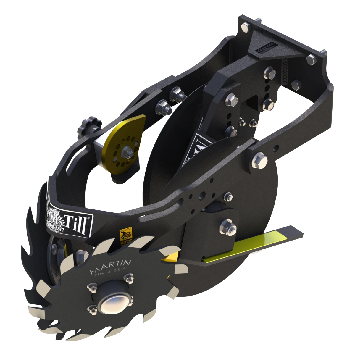 Martin Till Floating Row Cleaner & UMO Combo Package | WA1345 & WA1360 | 45° - 60° Frame | 40 to 120 HP | For John Deere, Kinze & White