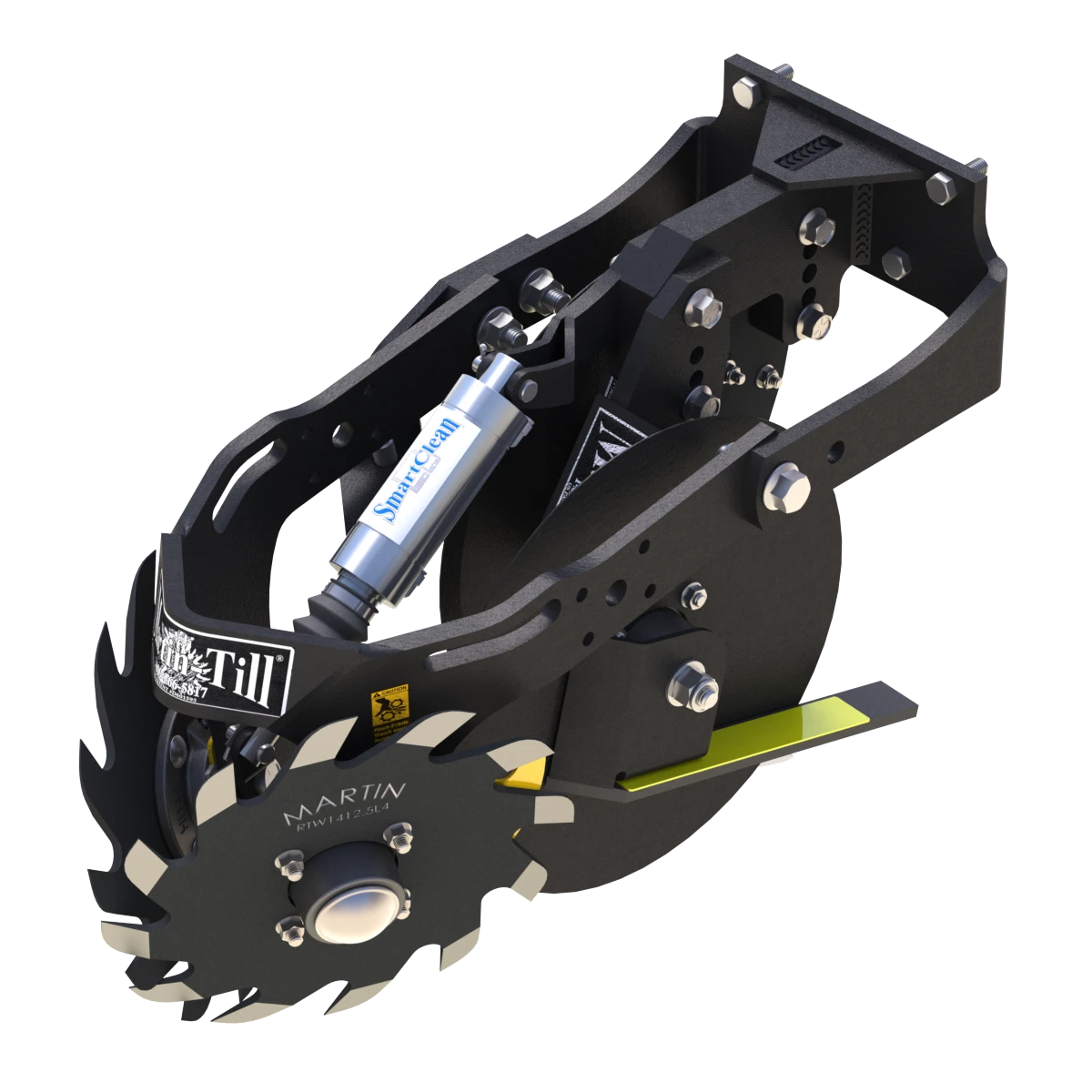Martin Till Floating Row Cleaner & UMO Combo Package | WA1345 & WA1360 | 45° - 60° Frame | 40 to 120 HP | For John Deere, Kinze & White