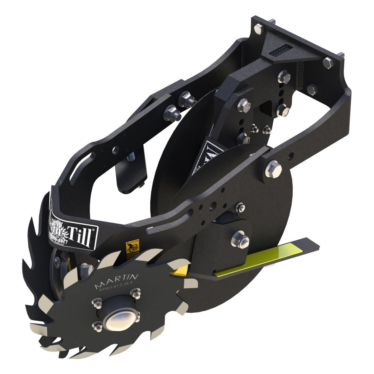 Martin Till Floating Row Cleaner & UMO Combo Package | WA1345 & WA1360 | 45° - 60° Frame | 40 to 120 HP | For John Deere, Kinze & White