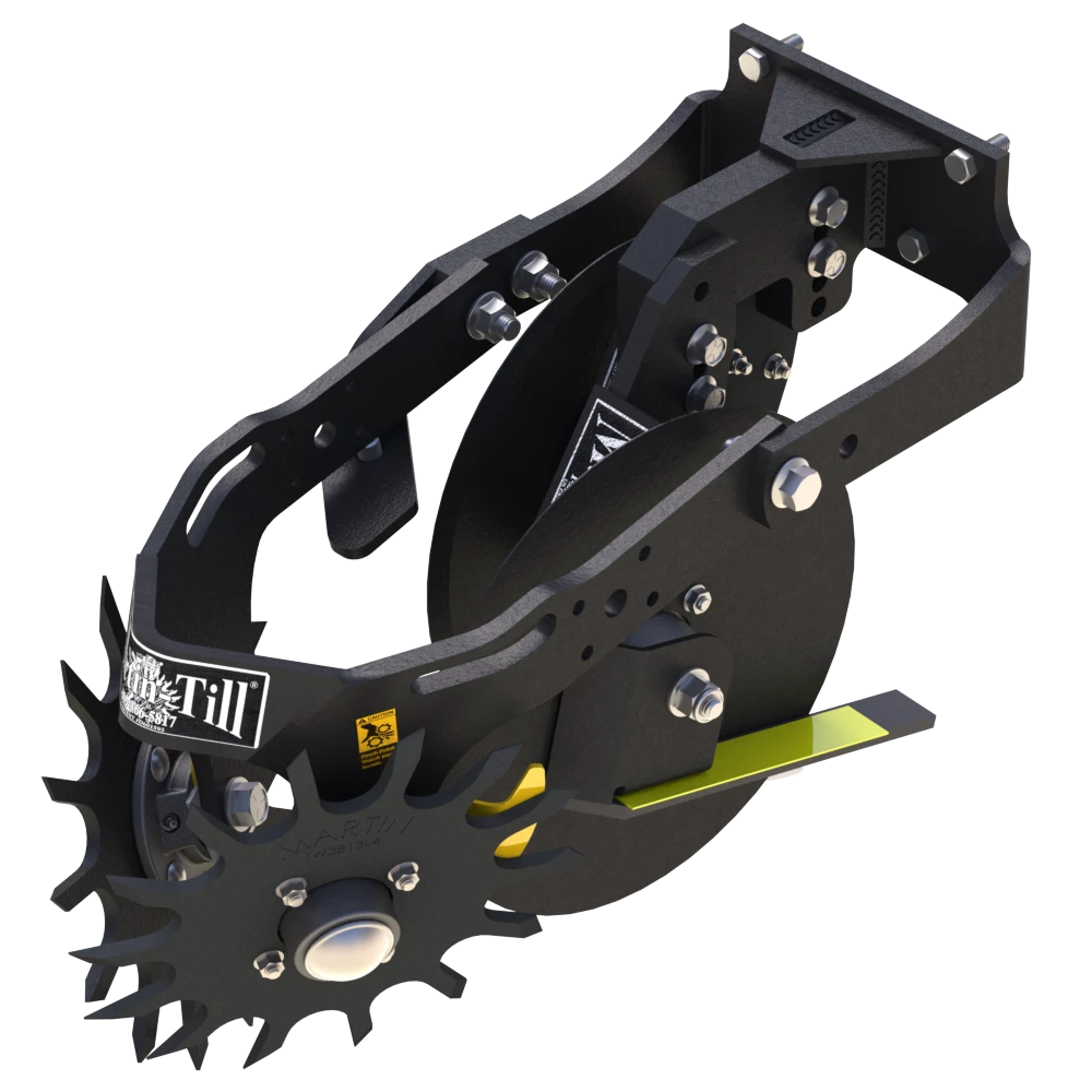 Martin Till Floating Row Cleaner & UMO Combo Package | WA1345 & WA1360 | 45° - 60° Frame | 40 to 120 HP | For John Deere, Kinze & White