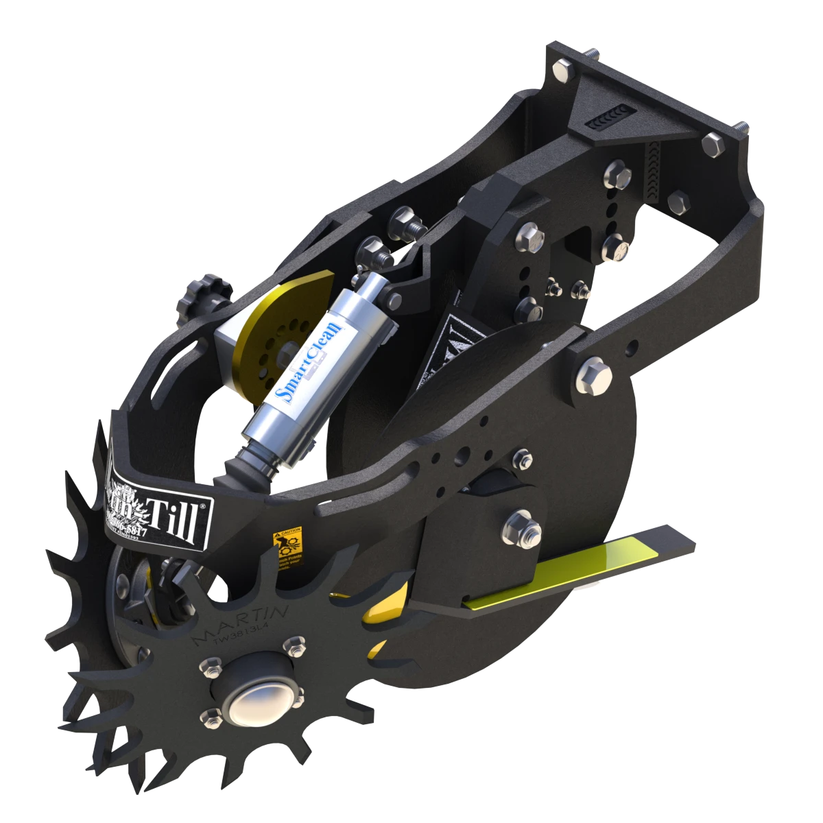 Martin Till Floating Row Cleaner & UMO Combo Package | WA1345 & WA1360 | 45° - 60° Frame | 40 to 120 HP | For John Deere, Kinze & White