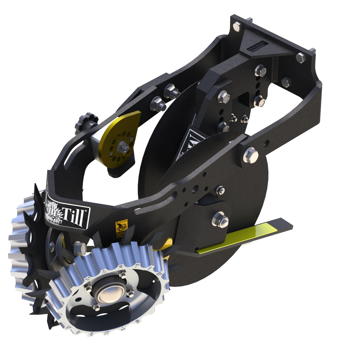 Martin Till Floating Row Cleaner & UMO Combo Package | WA1345 & WA1360 | 45° - 60° Frame | 40 to 120 HP | For John Deere, Kinze & White