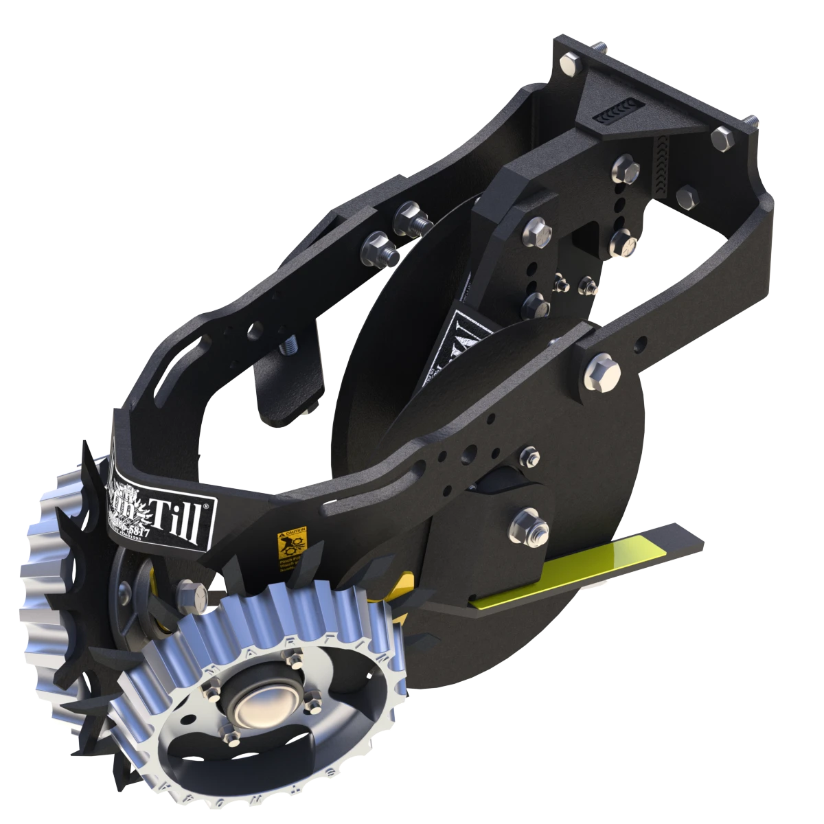 Martin Till Floating Row Cleaner & UMO Combo Package | WA1345 & WA1360 | 45° - 60° Frame | 40 to 120 HP | For John Deere, Kinze & White