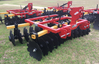 Brown Disc Harrow (3PT Tandem) | Model BDH Series | Cutting Widths 6'4" to 9'1" | Horsepower 55 to 85 HP | For 3PT Hitch Tractors