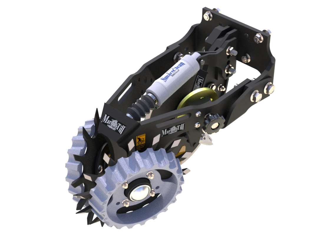 Martin Till Floating Row Cleaner & UMO Combo Package | WA1345 & WA1360 | 45° - 60° Frame | 40 to 120 HP | For John Deere, Kinze & White