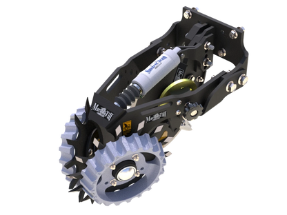 Martin Till Floating Row Cleaner & UMO Combo Package | WA1345 & WA1360 | 45° - 60° Frame | 40 to 120 HP | For John Deere, Kinze & White