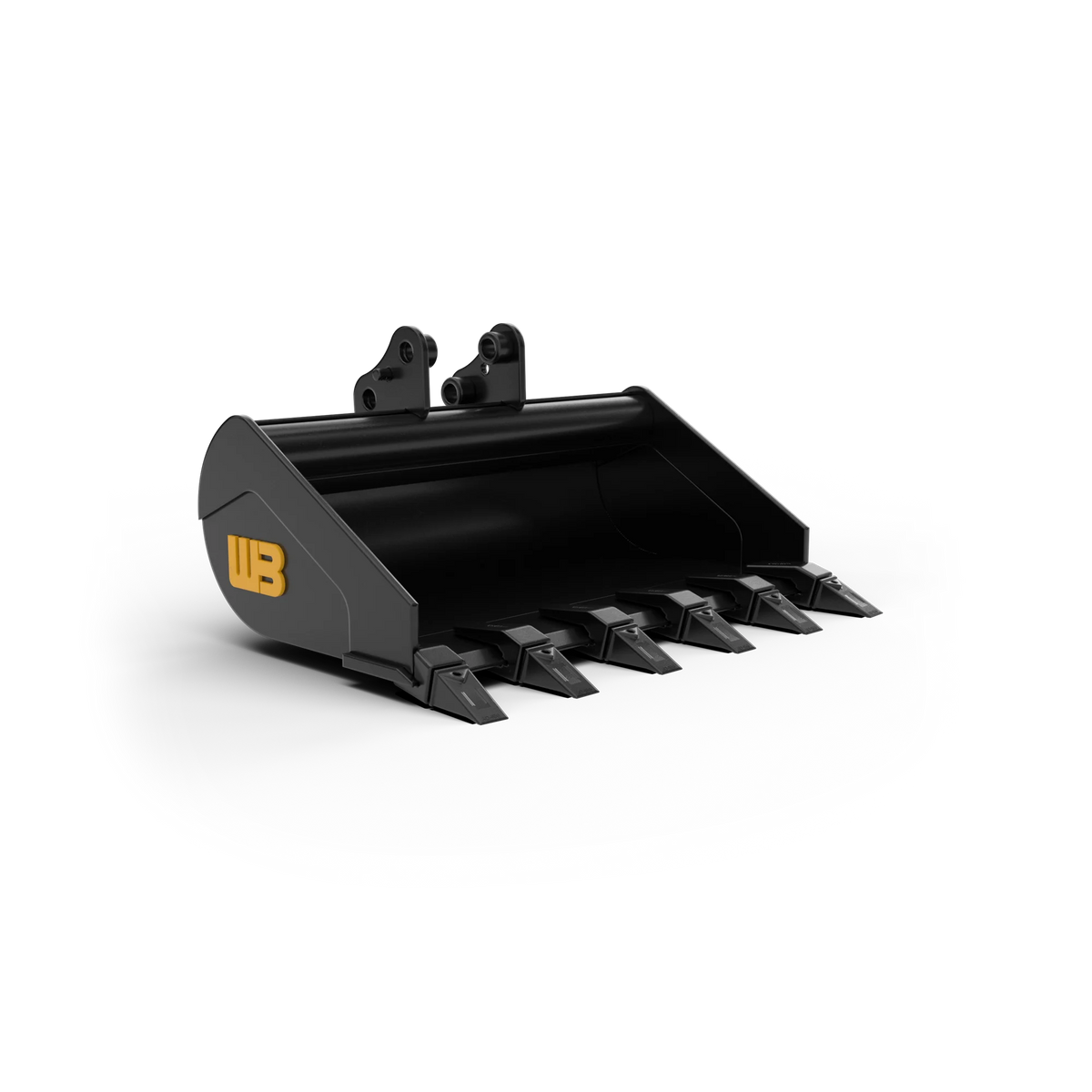 Werk-Brau Cemetery/Bellhole Bucket | Widths 24", 36" & 42" | Precision Vertical Grave Digging | 5–15 Ton | For Excavators