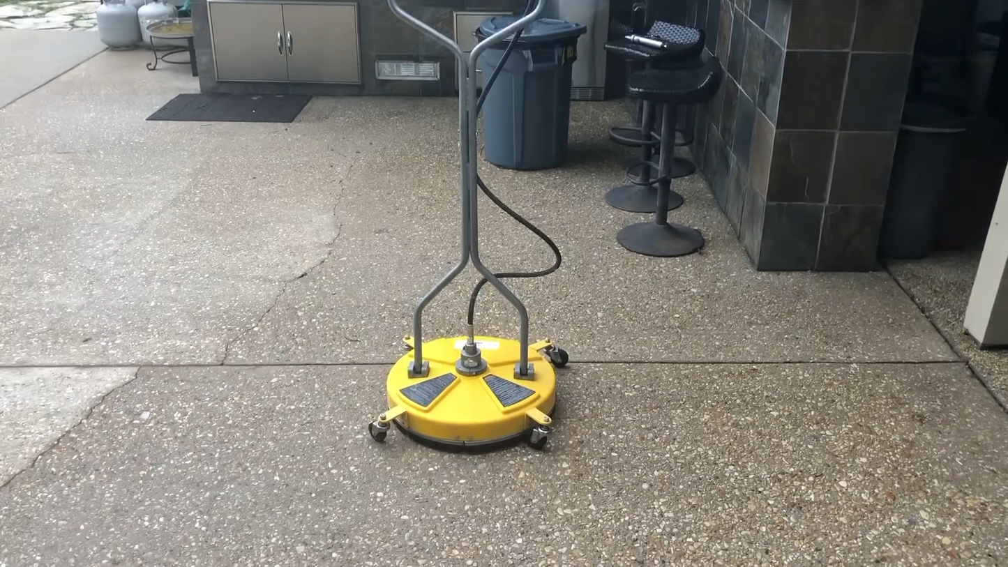 MWE Whirl-A-Way Surface Cleaner | Cleaning Path 20" inches Wide | Flow Rate 3-5 GPM