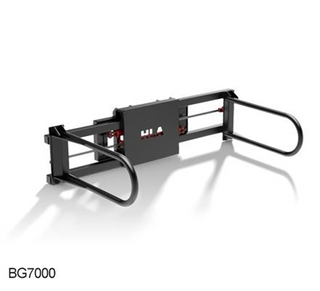 HLA Attachments Square Bale Squeeze Less Loader Mount | Arm Length 50" inches | For Tractor/Skid Steer