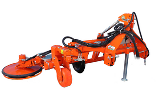 Rinieri RSI-In and Out Mowing Wheel on Bio-Dynamic Frame | 26"-35" Wheel Width for Tractor
