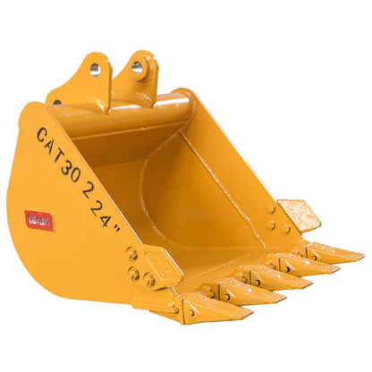 Teran Heavy-Duty Excavator Bucket | Model BKT-302 | Digging Width 12", To 24" Inch | Capacity 0.04 To 0.11 Cubic Meters | For Excavators