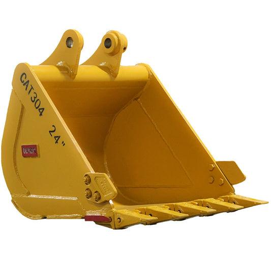 Teran Heavy-Duty Excavator Bucket | Model BKT-304 | 12" to 36" Inch Digging | Capacity 0.07 to 0.23 Cubic Meters | For Excavators