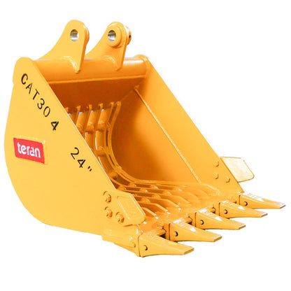 Teran Skeleton Buckets CAT Excavator | Model BKT-301SKEL To BKT-374SKEL | Bucket Width Range 24" To 84" inches | High-Strength Steel | For Excavators