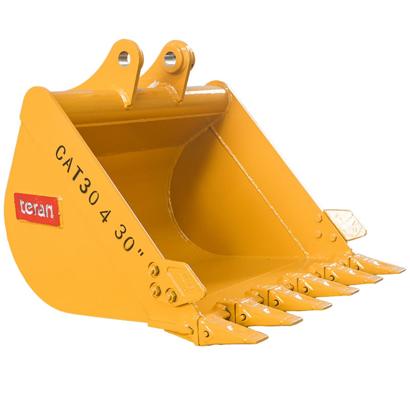 Teran Heavy-Duty Excavator Bucket | Model BKT-304 | 12" to 36" Inch Digging | Capacity 0.07 to 0.23 Cubic Meters | For Excavators