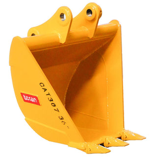 Teran Trapezoidal Bucket | Model BKT30736TRAPEZ | Bucket Width 36" | Machine Size 7–8 Ton | For Excavators