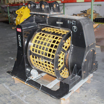 Teran Screening Bucket | Model BKT-307 SCRE | Screening Area 50x50 inches | For Caterpillar Excavators