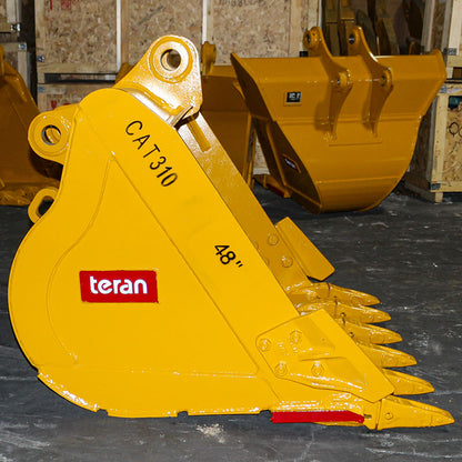 Teran Heavy Duty Rock Bucket | Model BKT-310 | Digging Width 12" to 48" Inch | Capacity 0.10 to 0.67 Cubic Meter | For Excavators