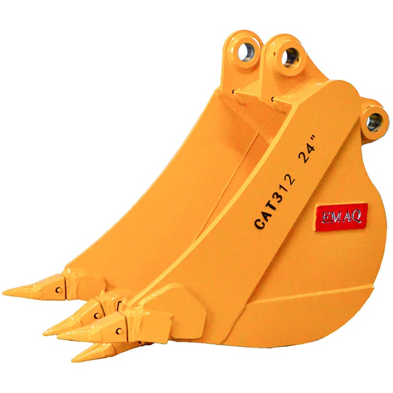 Teran Ripping Bucket | Model BKT-312 RIP | Bucket Width 24" inches | Capacity 0.30 Cubic Meters | For Excavators