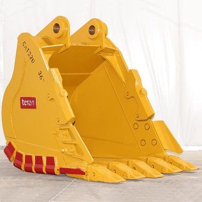 Teran Compact Excavator Bucket | Model BKT-320 HD | Digging Width 12" To  60" Inch | Capacity 0.15 to 1.20 Cubic Meters | For Excavators