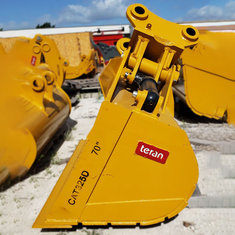 Teran Tilt Bucket | Model BKT-325D | Bucket Width 70" inches | Capacity 1.17 Cubic Meters | For Excavators