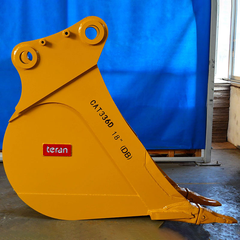 Teran Heavy-Duty Excavator Bucket | Model BKT-336D HD | 18" to 72" Inch Digging | Capacity 0.41 to 2.0 Cubic Meters | For Excavators
