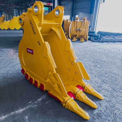 Teran Heavy-Duty Excavator Bucket | Model BKT-336D HD | 18" to 72" Inch Digging | Capacity 0.41 to 2.0 Cubic Meters | For Excavators