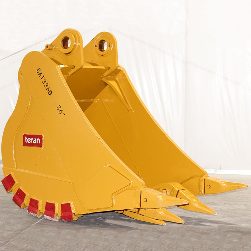 Teran Ripping Bucket | Model BKT-336D HD RIP | Bucket Width 36" inches | Capacity 0.94 Cubic Meters | For Excavators