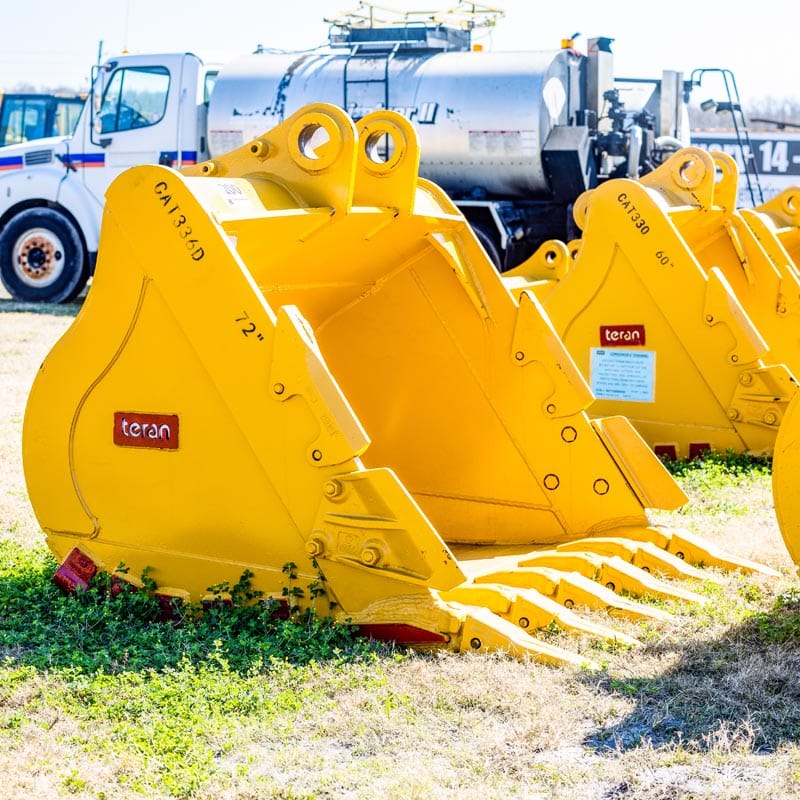Teran Heavy-Duty Excavator Bucket | Model BKT-336D HD | 18" to 72" Inch Digging | Capacity 0.41 to 2.0 Cubic Meters | For Excavators