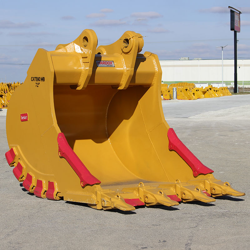 Teran Versatile Excavator Bucket | Model BKT-390 HDXV |50" to 91" Inch Digging | Capacity 3.04 to 6.4 Cubic Meters | For Excavators