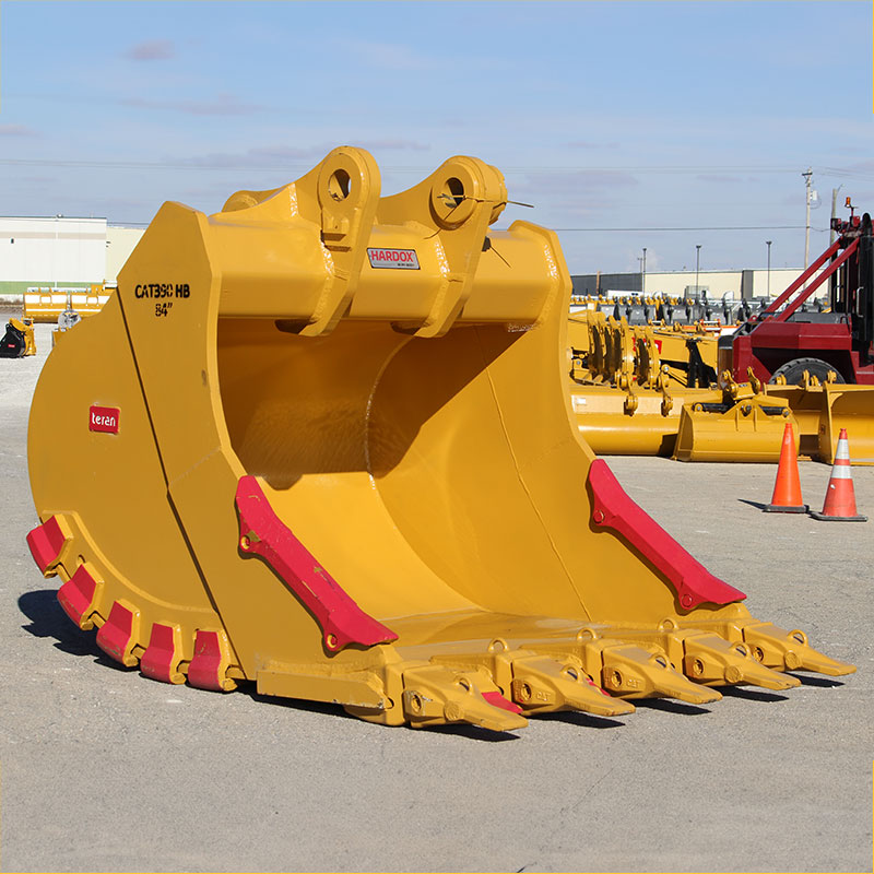 Teran Versatile Excavator Bucket | Model BKT-390 HDXV |50" to 91" Inch Digging | Capacity 3.04 to 6.4 Cubic Meters | For Excavators