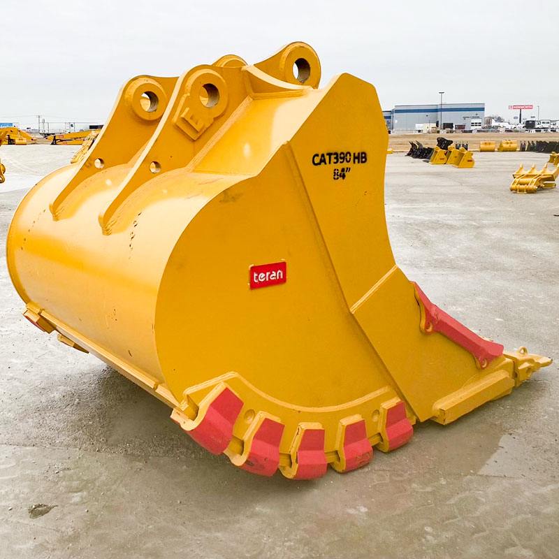 Teran Versatile Excavator Bucket | Model BKT-390 HDXV |50" to 91" Inch Digging | Capacity 3.04 to 6.4 Cubic Meters | For Excavators