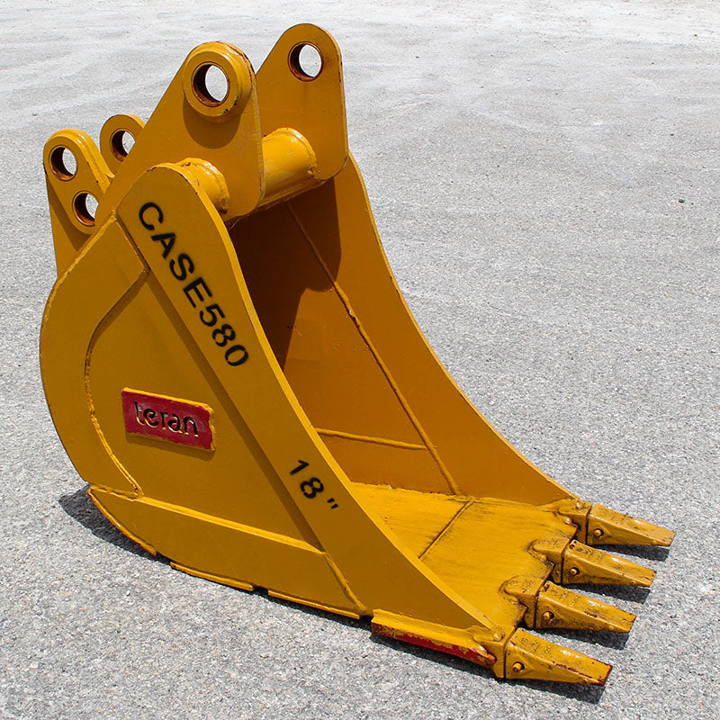 Teran Heavy-Duty Excavator Bucket | Model BKT-580N | Digging Widths 12", to 30" Inch | Capacity 0.09 to 0.27 Cubic Meters | For Excavators