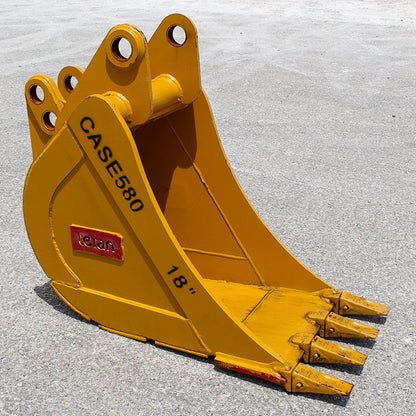 Teran Heavy-Duty Excavator Bucket | Model BKT-580N | Digging Widths 12", to 30" Inch | Capacity 0.09 to 0.27 Cubic Meters | For Excavators