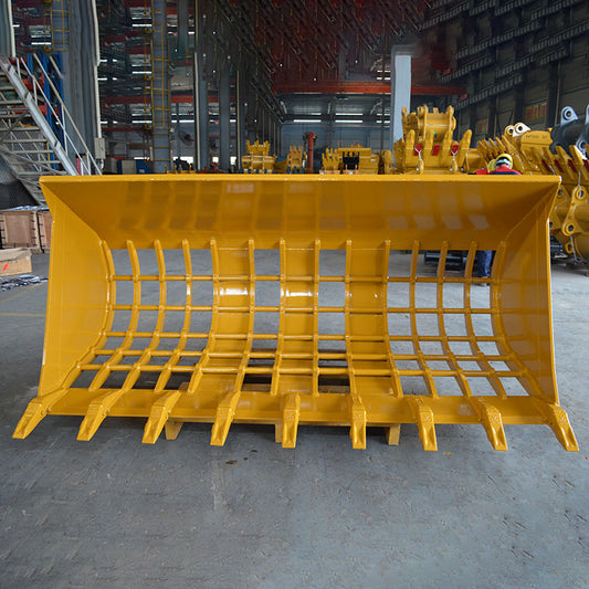 Teran Skeleton Loader Buckets | Model BKT-938G/H, BKT-950G/H & BKT-966G/H | Bucket Width 105", 114" & 119" inches | For Excavators