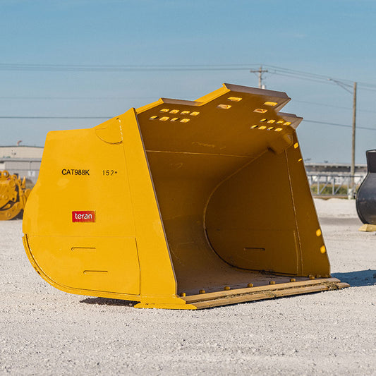 Teran Loader Buckets | Models BKT-988K | Bucket Widths 142 Inches | Capacity 6.35 Cubic Meters | For Excavators