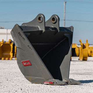 Teran Trapezoidal Bucket | Model BKT-EC140 | Bucket Width 48" & 60" | Machine Size 14 Tons | For John Deere Excavators