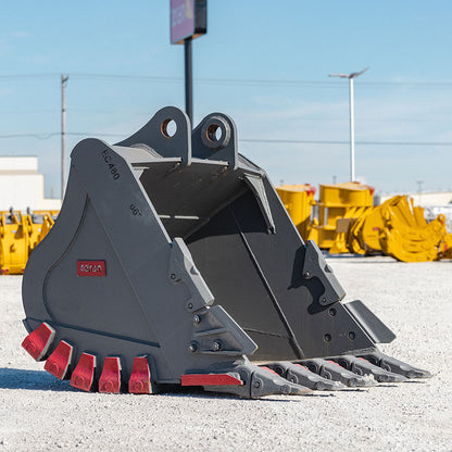 Teran Versatile Excavator Bucket | Model BKT-EC480 HD | 36" to 72" Inch Digging | Capacity 1.2 to 2.7 Cubic Meters | For Excavators