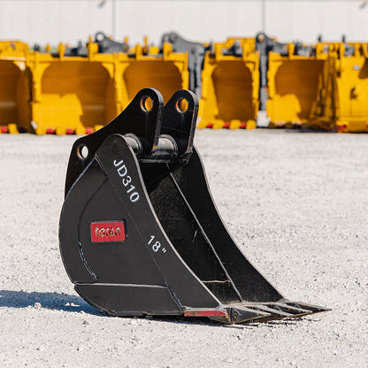 Teran Heavy-Duty Excavator Bucket | Model BKT-JD310G | 12" to 36" Inch Digging | Capacity 0.09 to 0.32 Cubic Meters | For Excavators