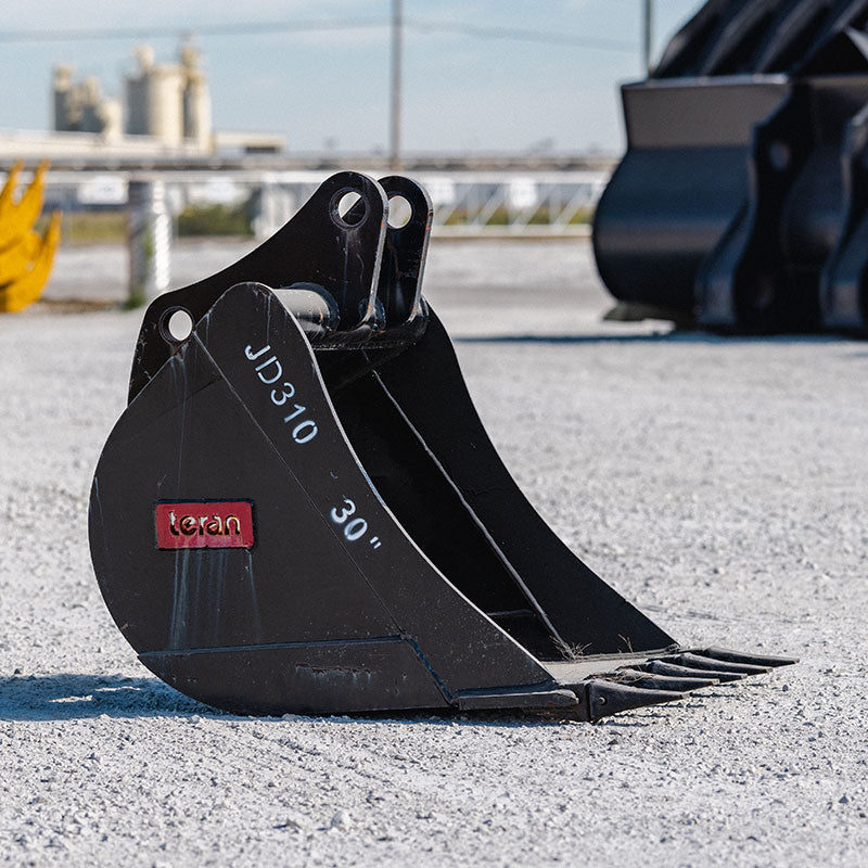 Teran Heavy-Duty Excavator Bucket | Model BKT-JD310G | 12" to 36" Inch Digging | Capacity 0.09 to 0.32 Cubic Meters | For Excavators