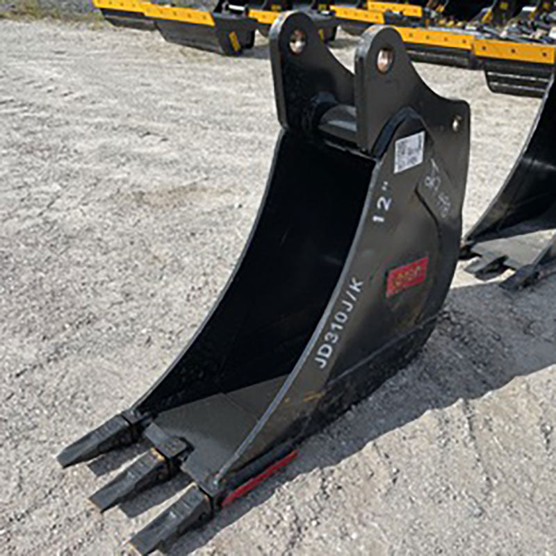 Teran Heavy-Duty Excavator Bucket | Model BKT-JD310J/K | Digging Widths 12" to 30" Inch | Capacity 0.09 to 0.27 Cubic Meters | For Excavators