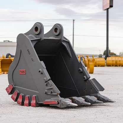 Teran Heavy-Duty Excavator Bucket | Model BKT-JD450 HD | 36" to 84" Inch Digging | Capacity 0.27 to 3.0 Cubic Meters | For Excavators