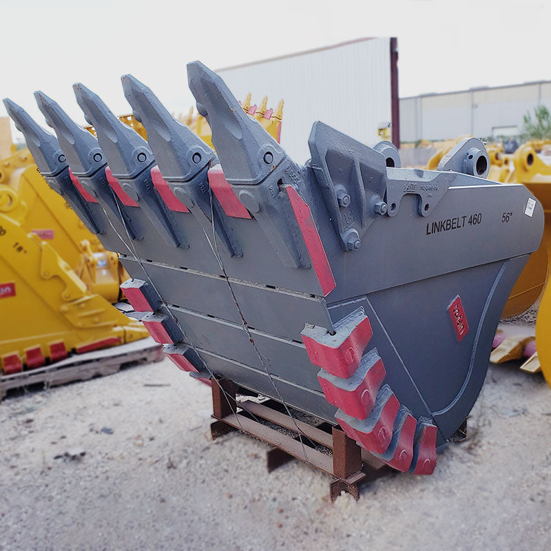 Teran Heavy Duty Rock Bucket | Model BKT-LBX460 HD | Digging Width 36" to 72" Inch | Capacity 1.2 to 2.7 Cubic Meter | For Excavators